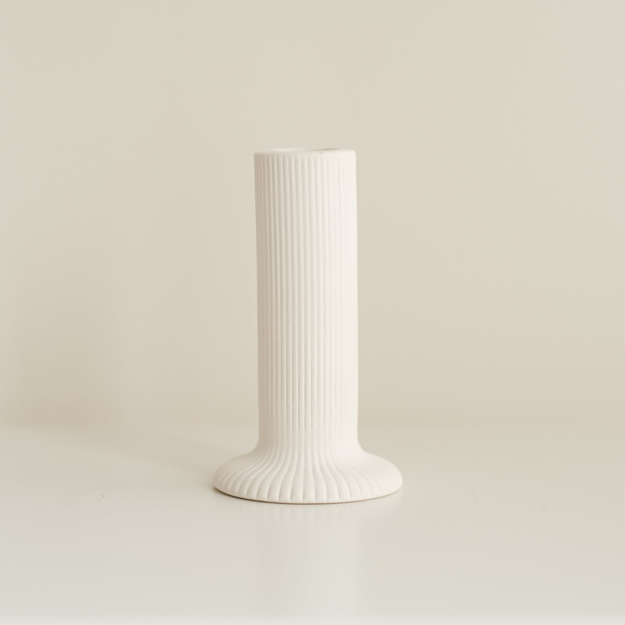 Ridge Ceramic Candle Holder (Pack of 10)