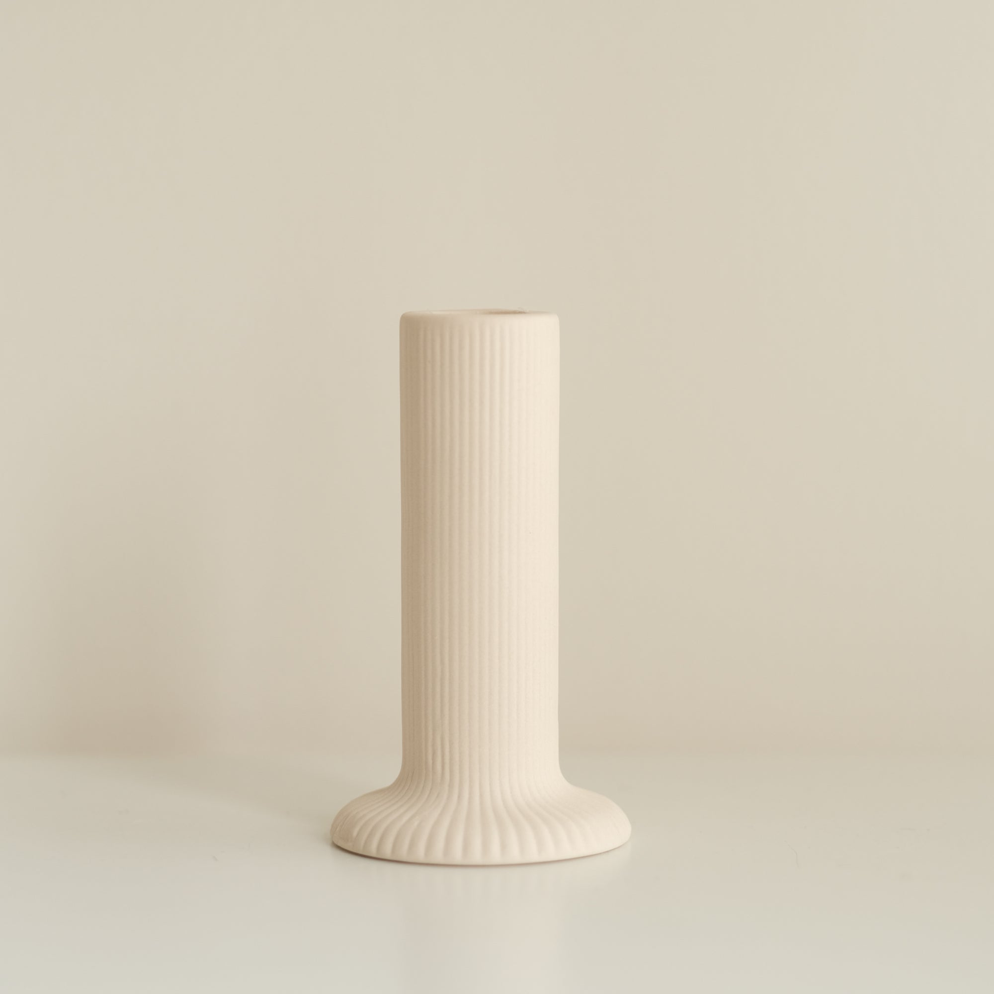 Ridge Ceramic Candle Holder (Pack of 10)