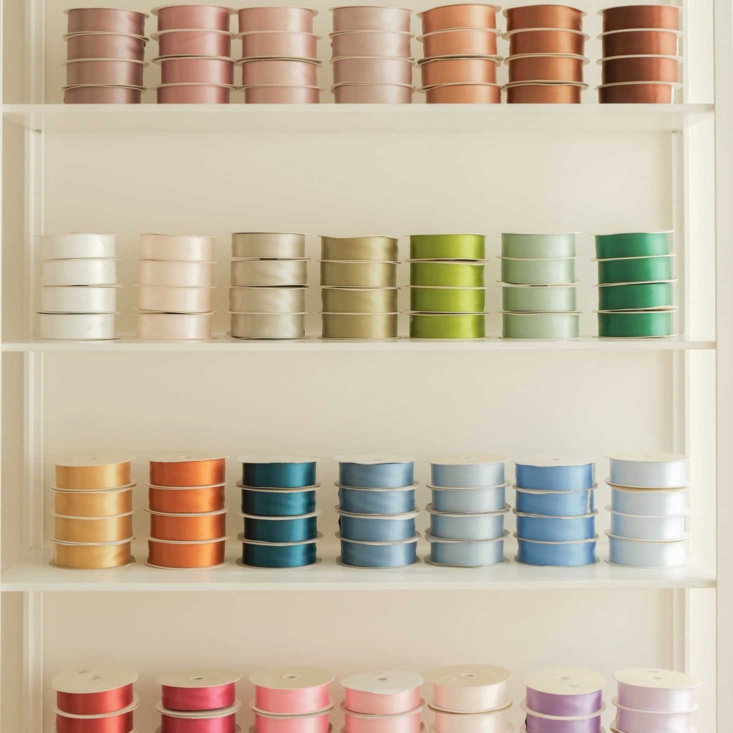 4cm × 50 Yards Double Sided Satin Ribbon