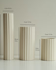 Daisy Cylinder Vases