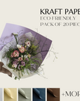 20 pcs Camilia Standard Kraft Wrapping Paper (Large Size)