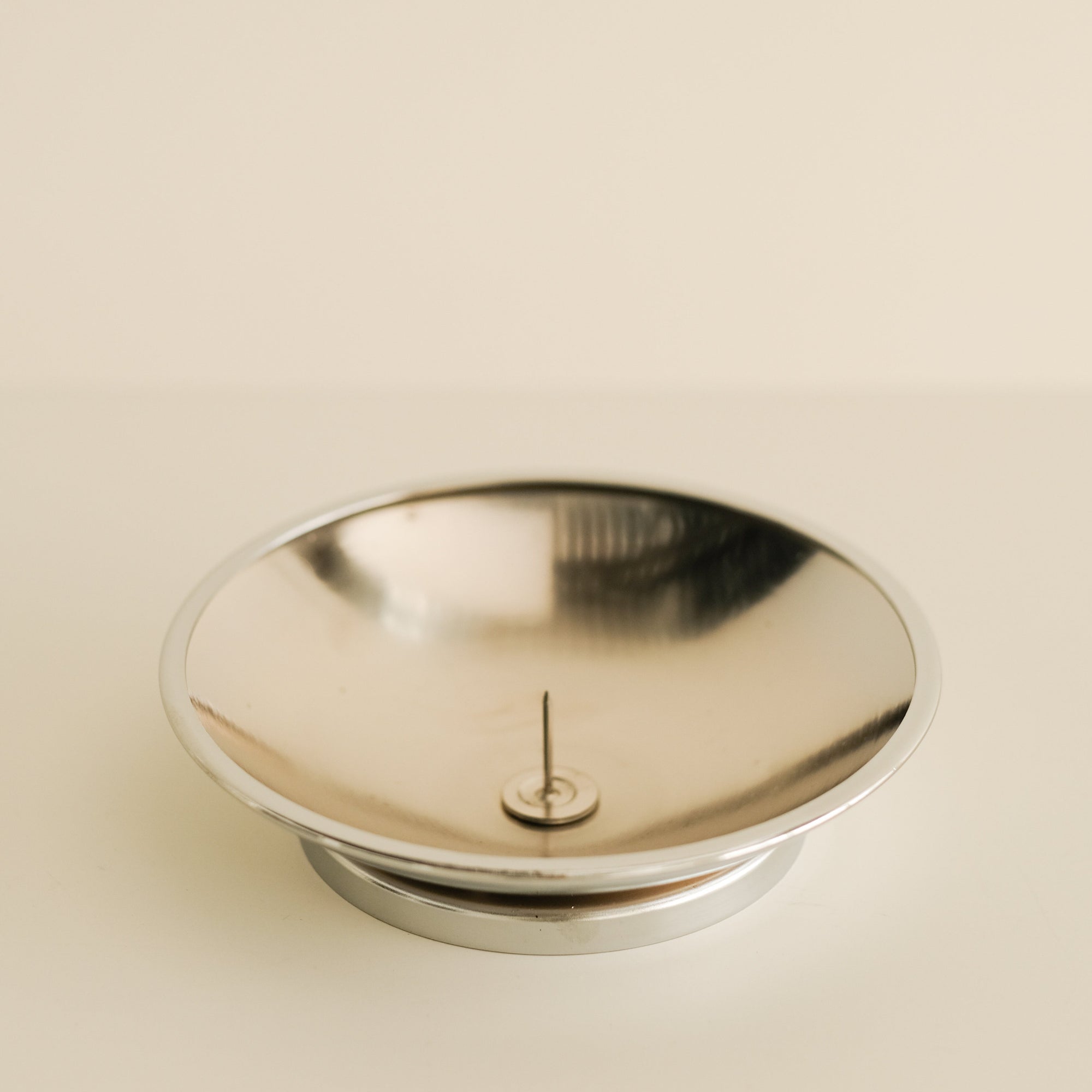 Metal Candle Holder with Spike