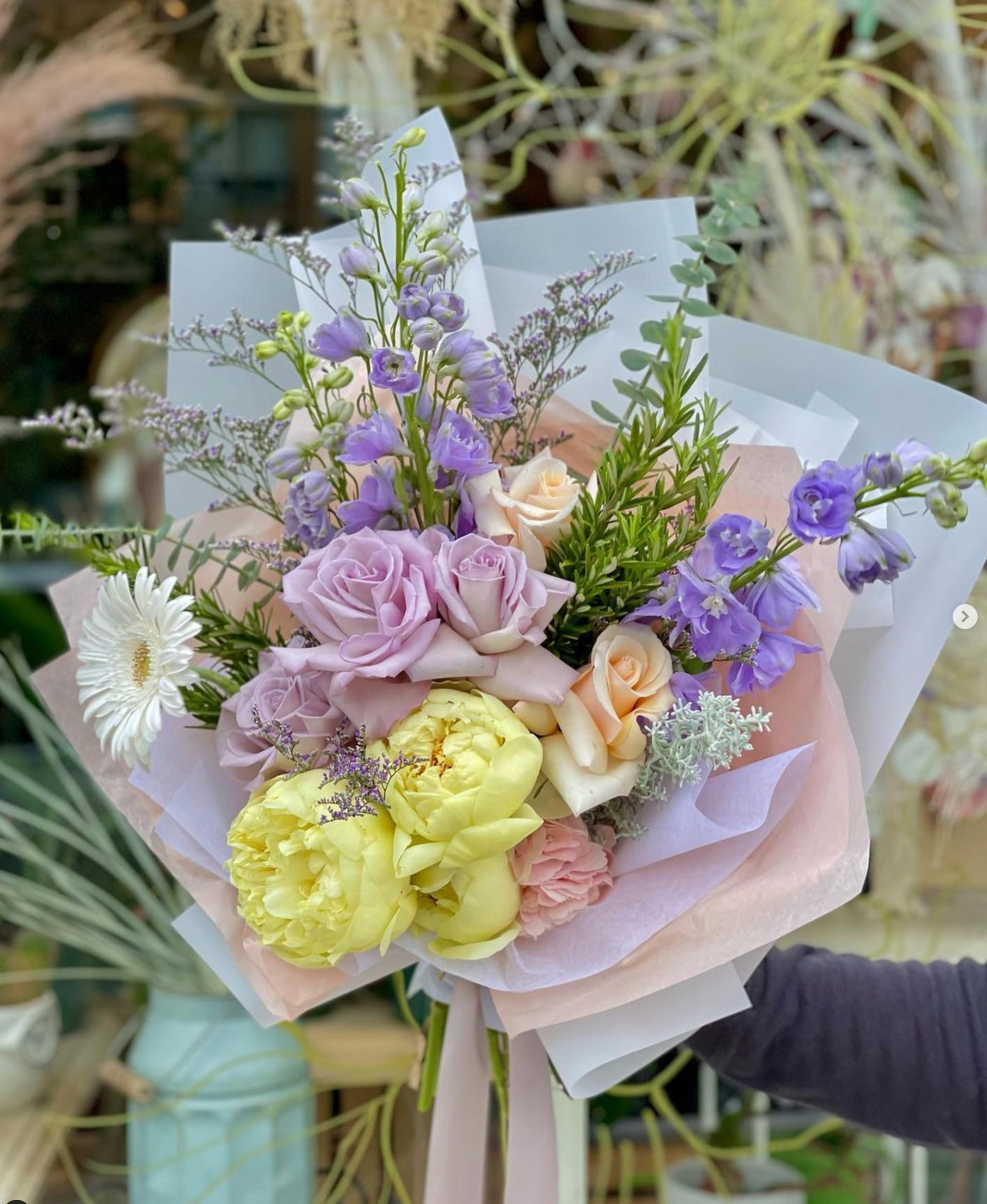lavender flower wrapping paper Tissue Wrapping Paper | Camilia Supply