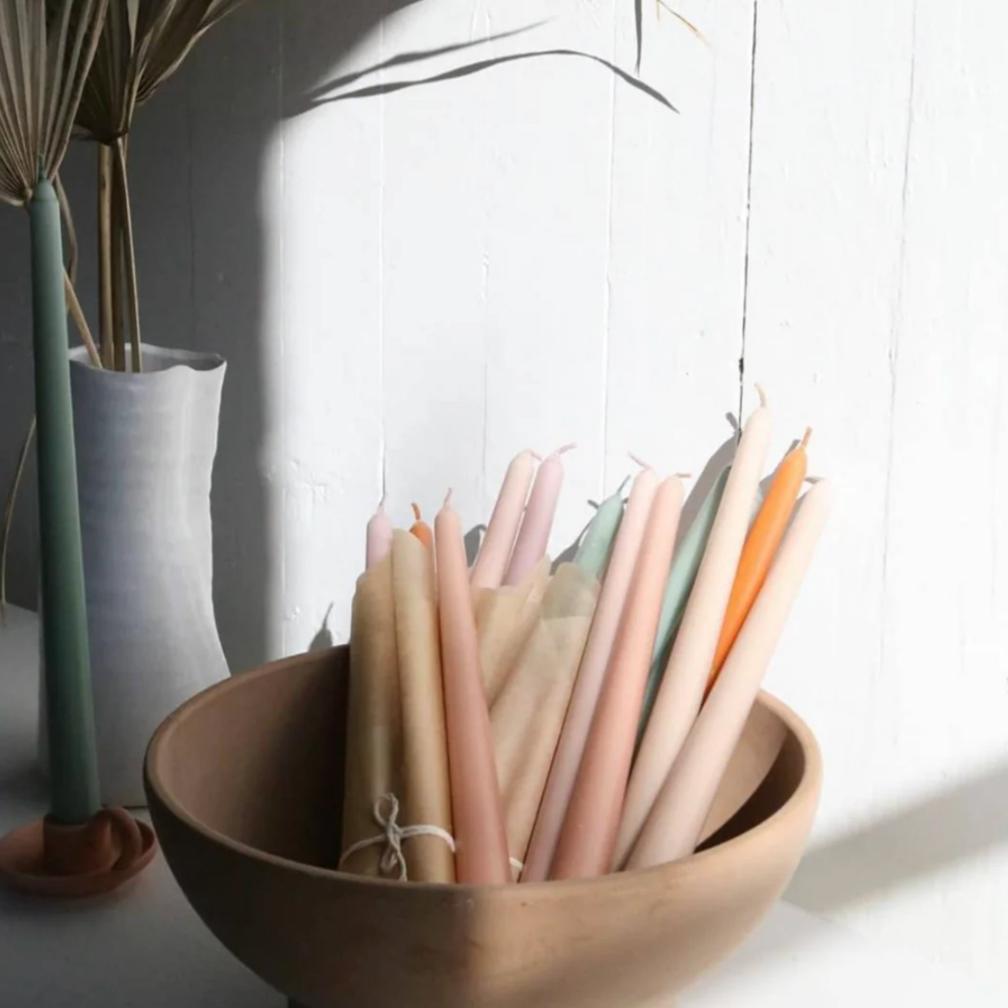 Luna by Camilia 12 inch Taper Candles 10 Pieces/Pack