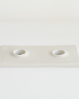 Forma Ceramic Candle holders (Pack of 2)