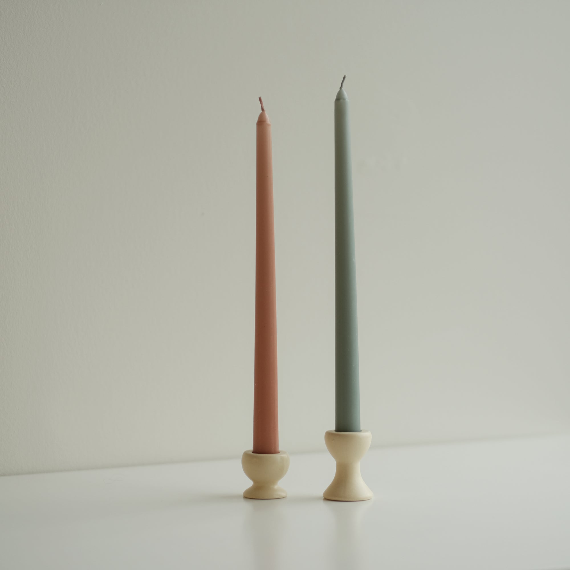 Creamy Pedestal Candle Holder (Pack of 10)