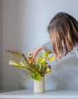 Daisy Cylinder Vases