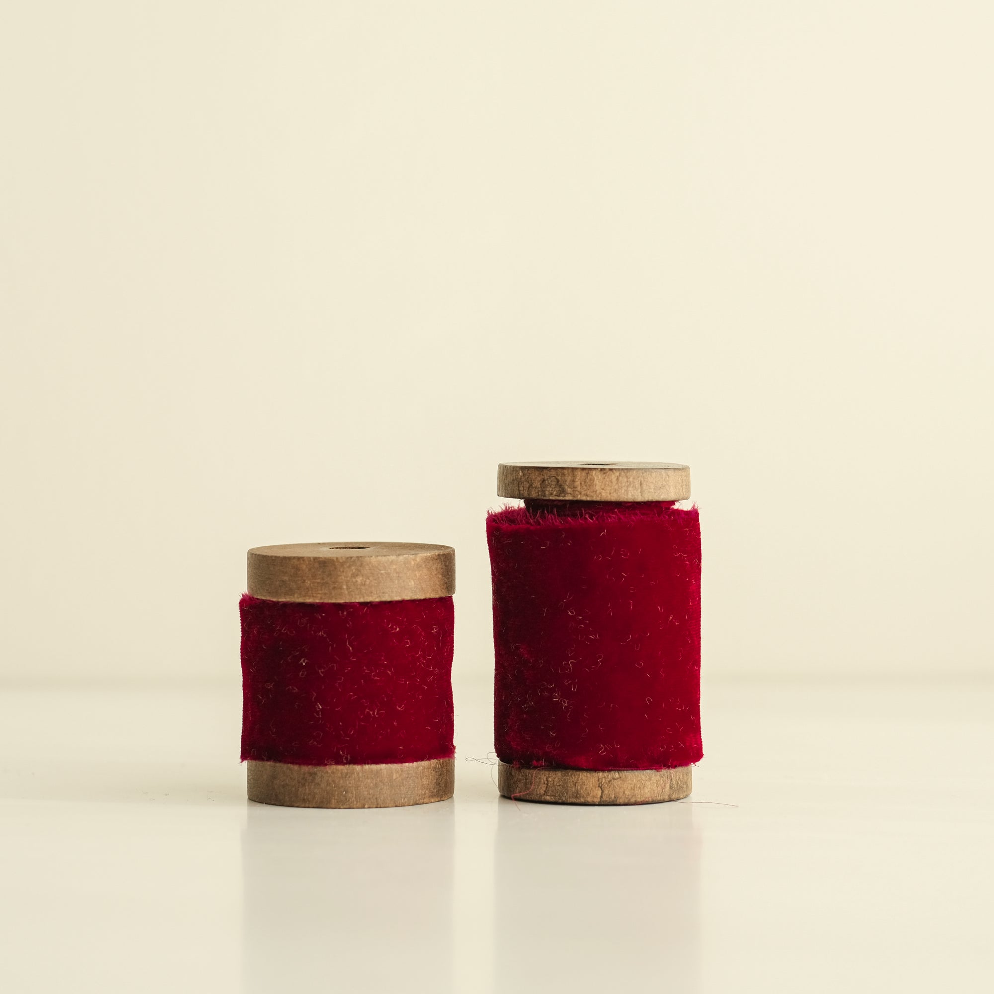 Hand Torn Velvet Ribbon