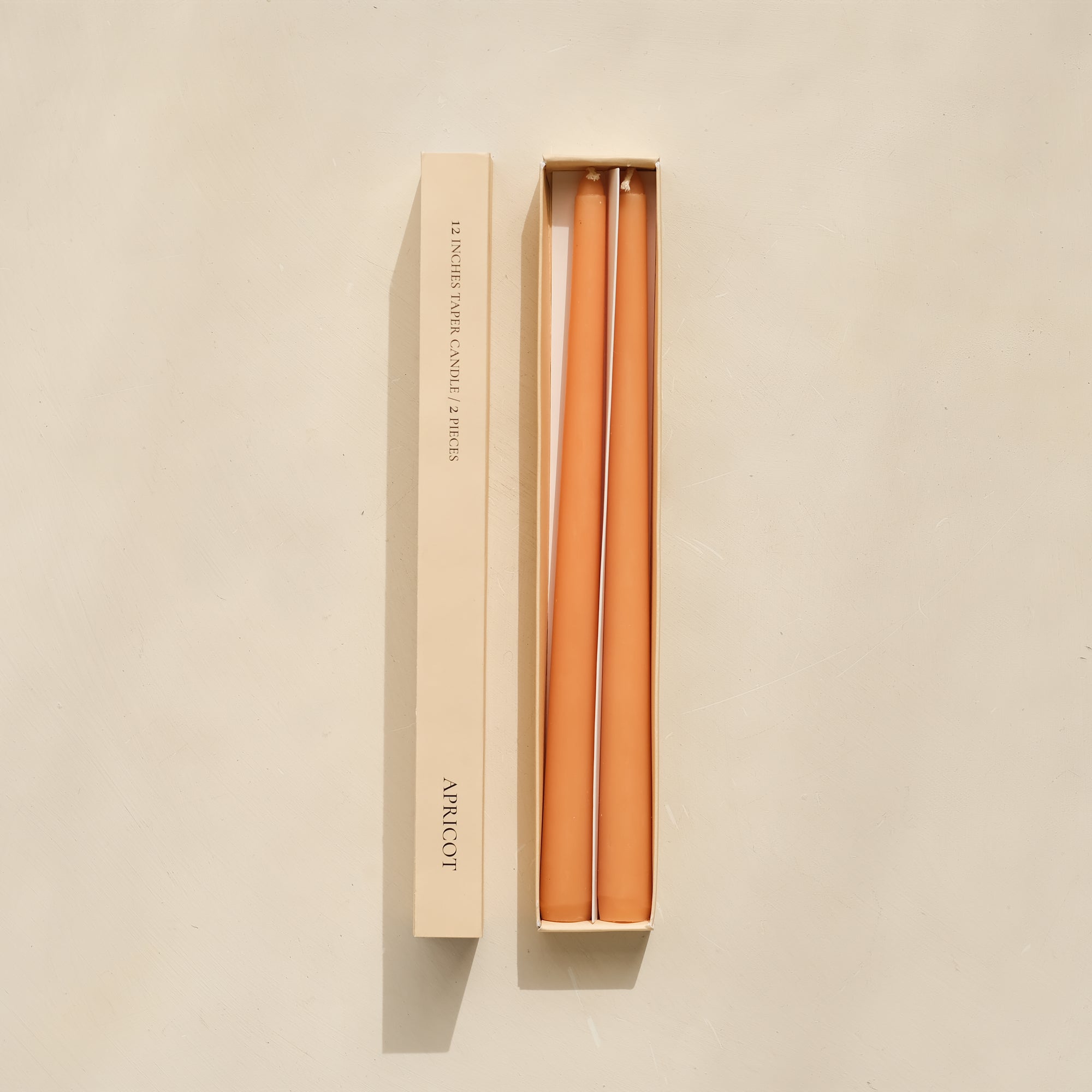 12 inch Soy Wax Taper Candle 2pcs/pack