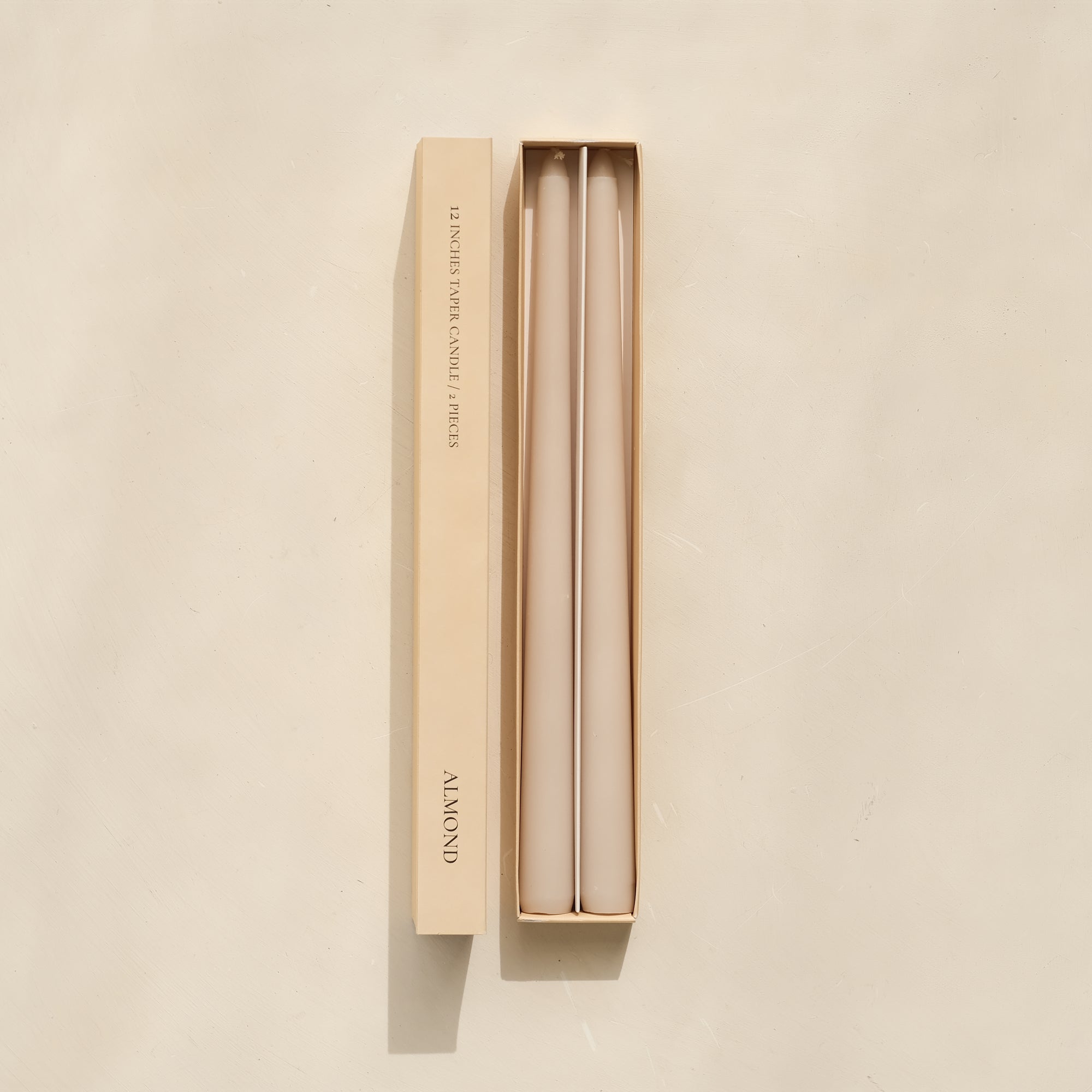 12 inch Soy Wax Taper Candle 2pcs/pack