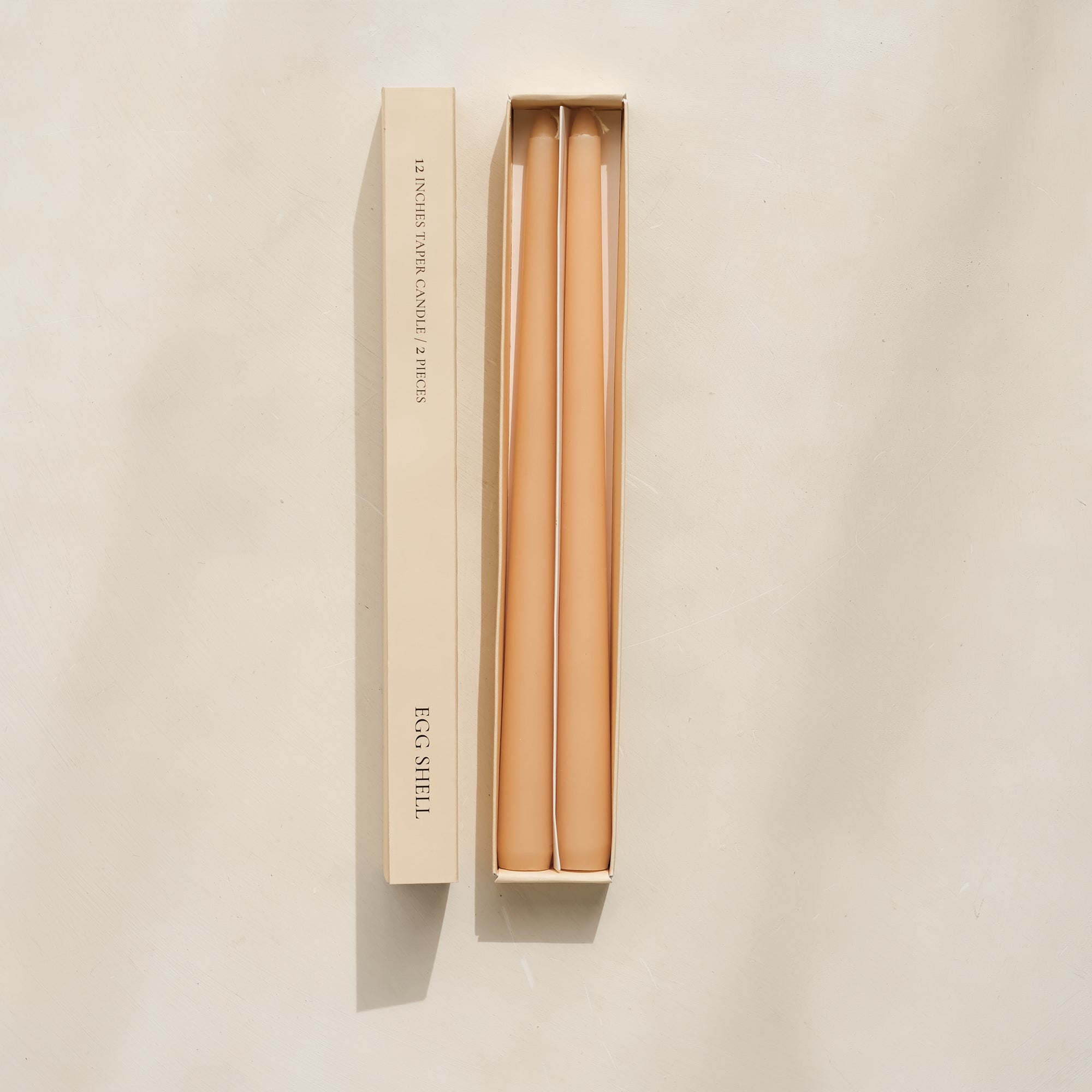 12 inch Soy Wax Taper Candle 2pcs/pack
