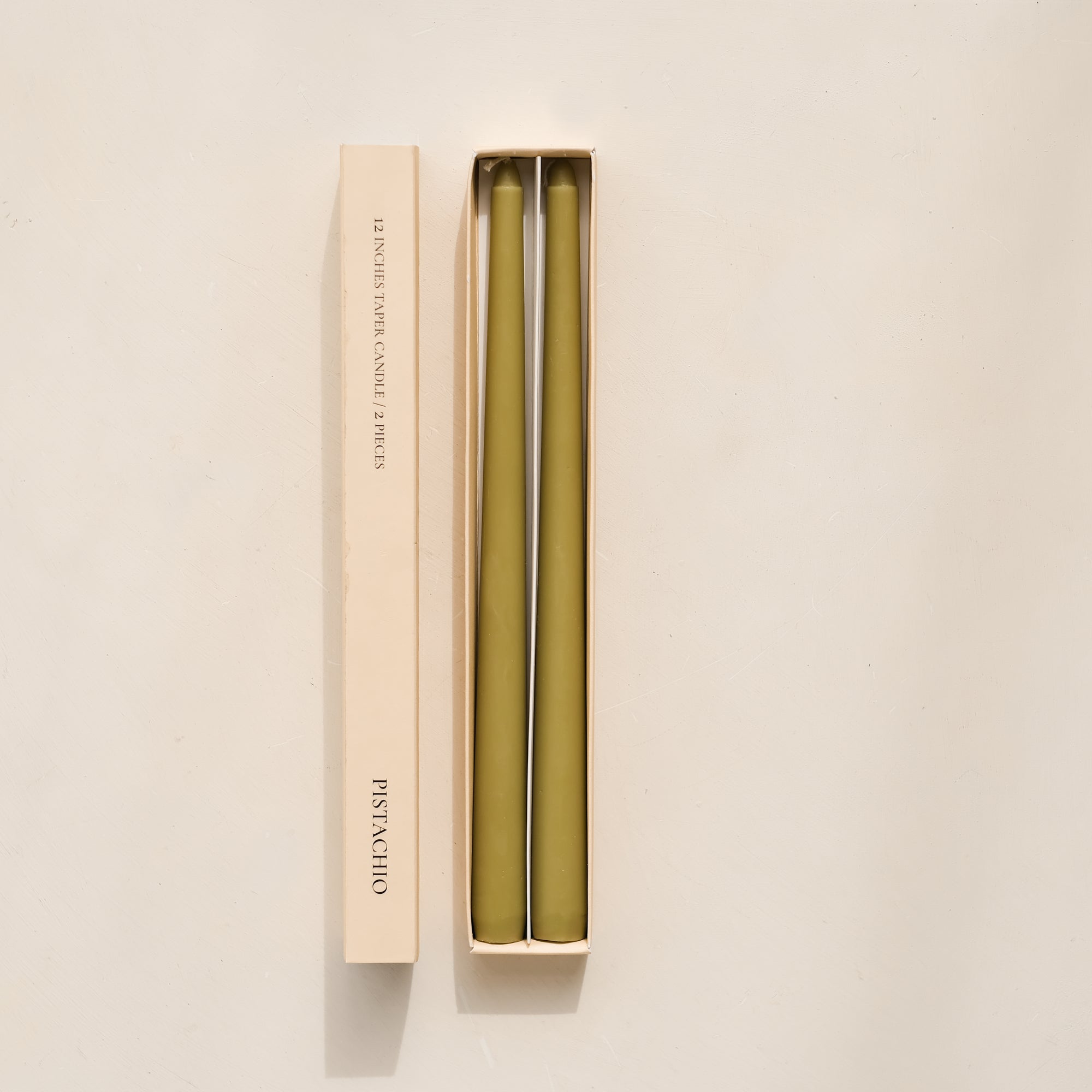 12 inch Soy Wax Taper Candle 2pcs/pack
