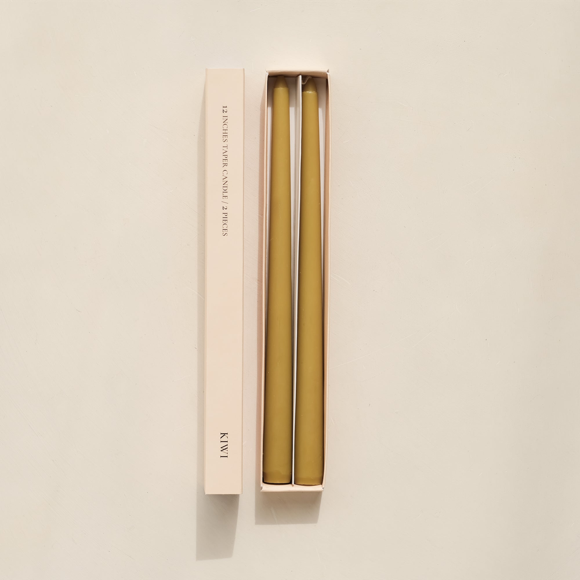 12 inch Soy Wax Taper Candle 2pcs/pack