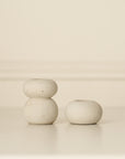 Natural Color Ceramic Candle Holder (Pack of 10)