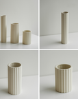 Daisy Cylinder Vases