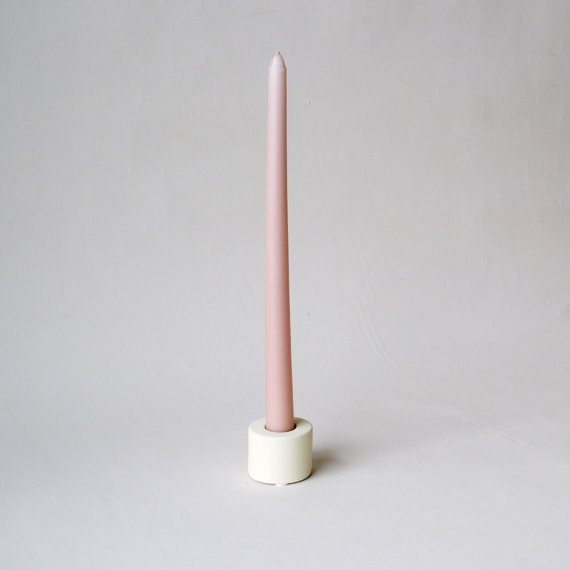 Creamy White Ceramic Candle Holder (Pack of 10)