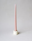 Creamy White Ceramic Candle Holder (Pack of 10)