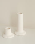 Ridge Ceramic Candle Holder (Pack of 10)