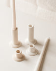 Ridge Ceramic Candle Holder (Pack of 10)