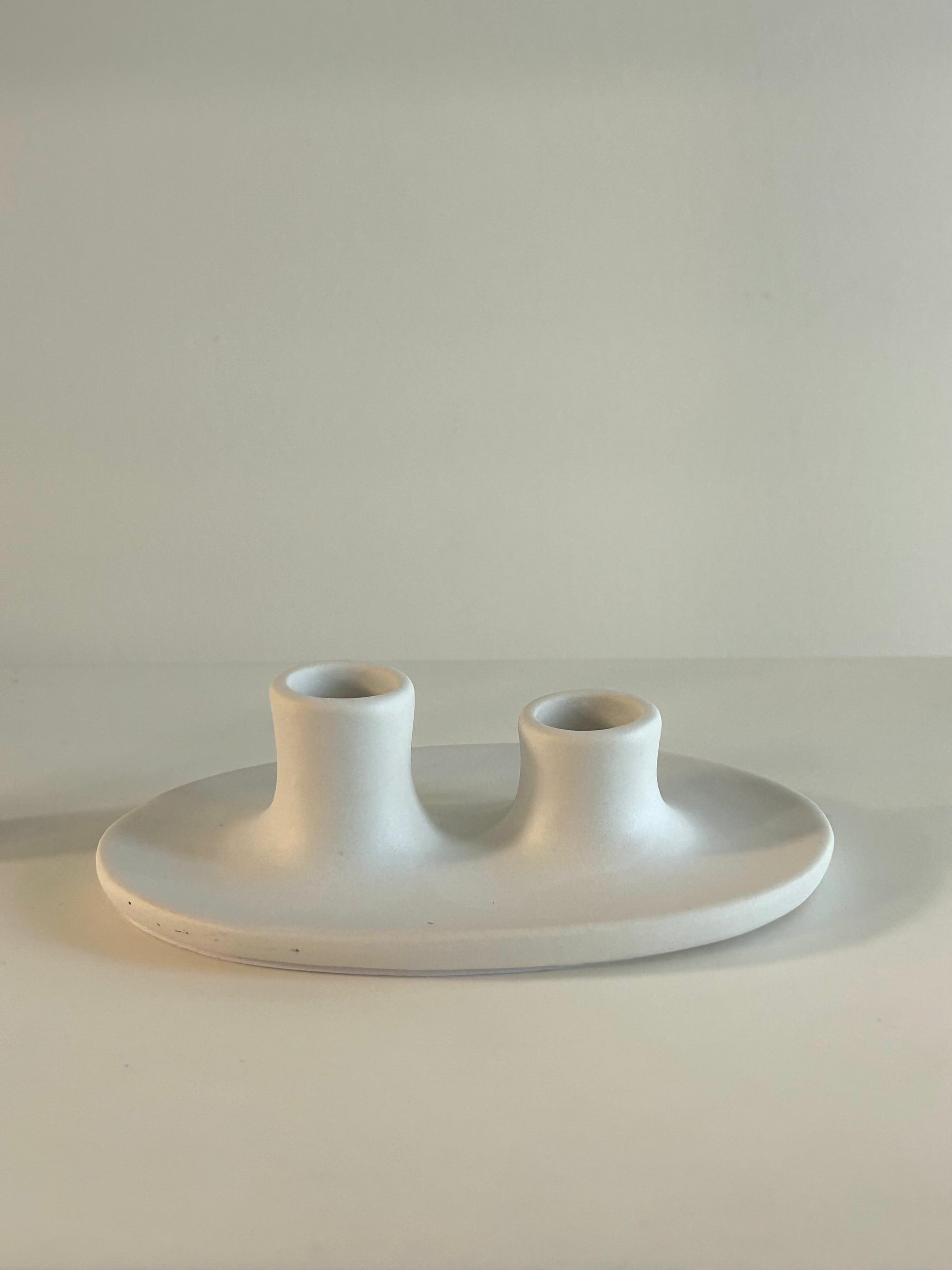 Oval Tiered Ceramic Holder (Pack of 2)