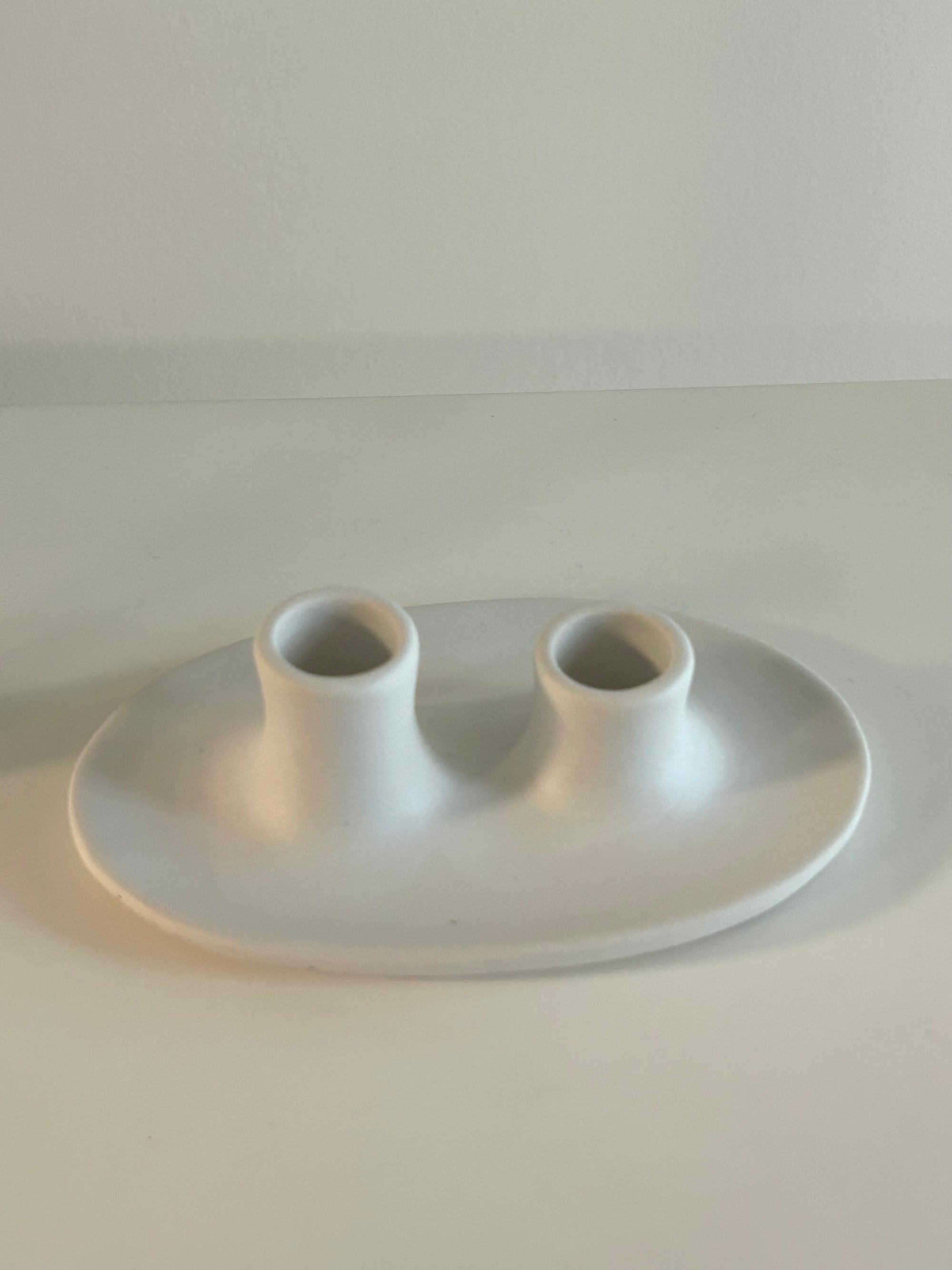 Oval Tiered Ceramic Holder (Pack of 2)