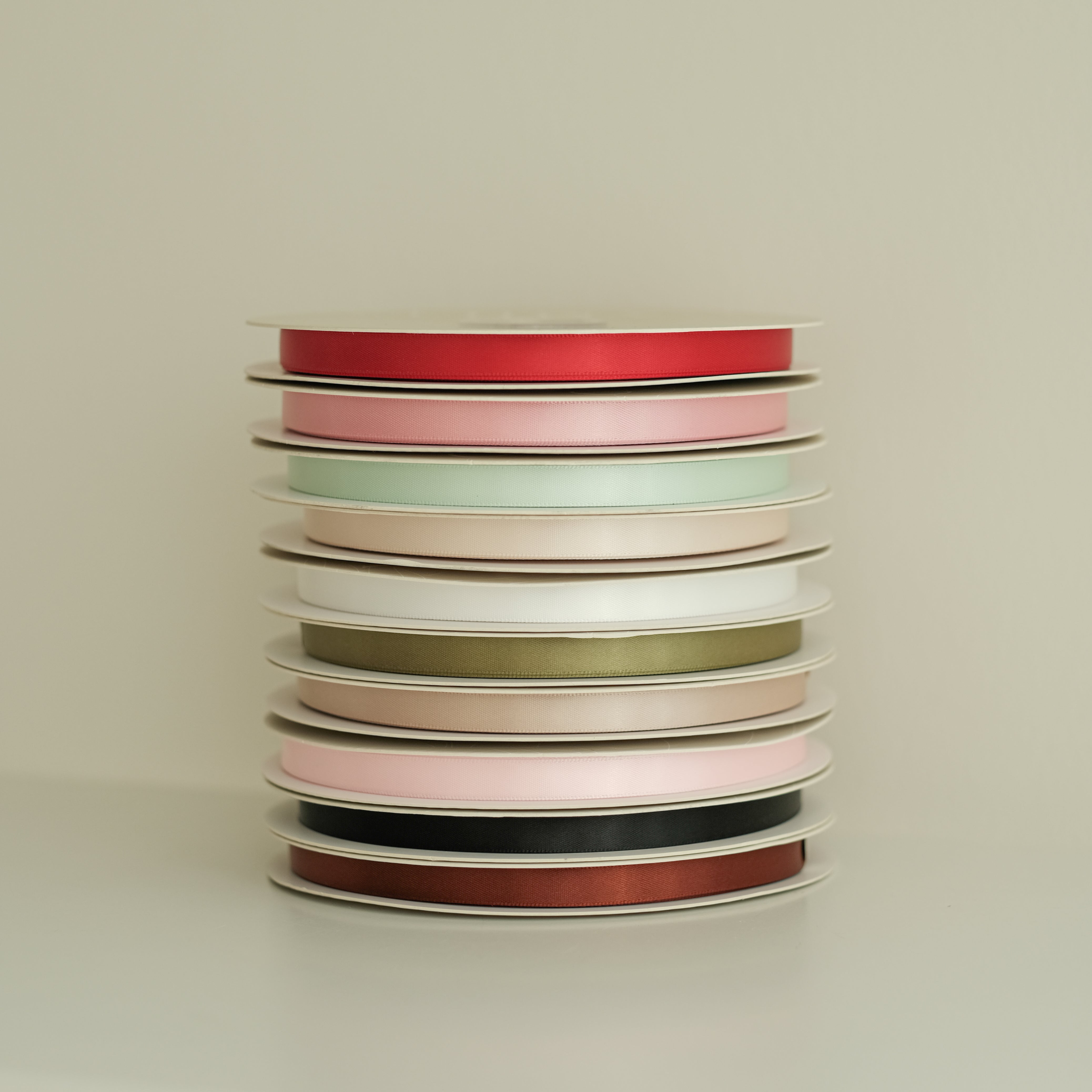 1cm × 50 Yards Double Sided Satin Ribbon – Camilia Supply