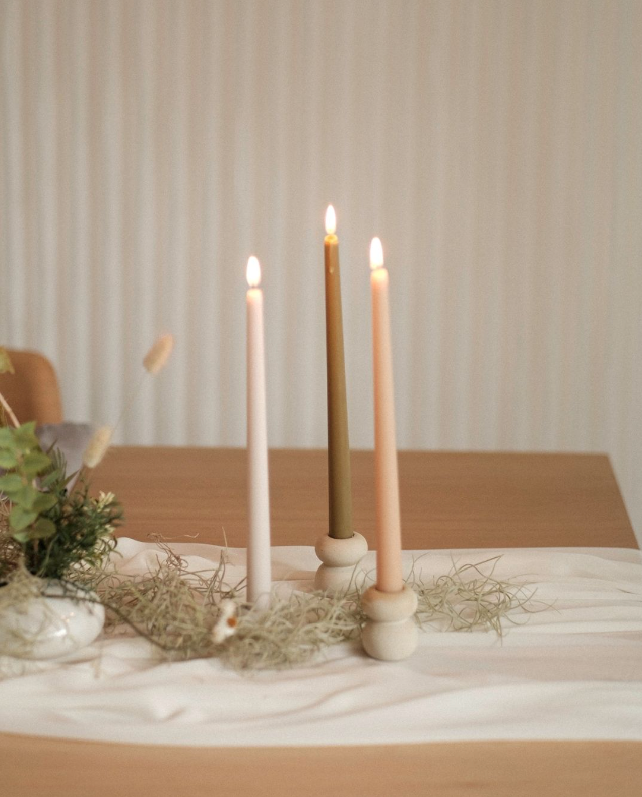 Soy Wax Taper Candles | Camilia Supply | Modern Home & Floral Supply