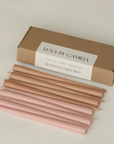 Luna by Camilia 12 inch Taper Candles 10 Pieces/Pack