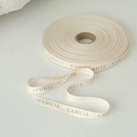 Customized Cotton Ribbon, Camilia Supply