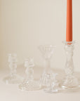 Glass Candle Holder