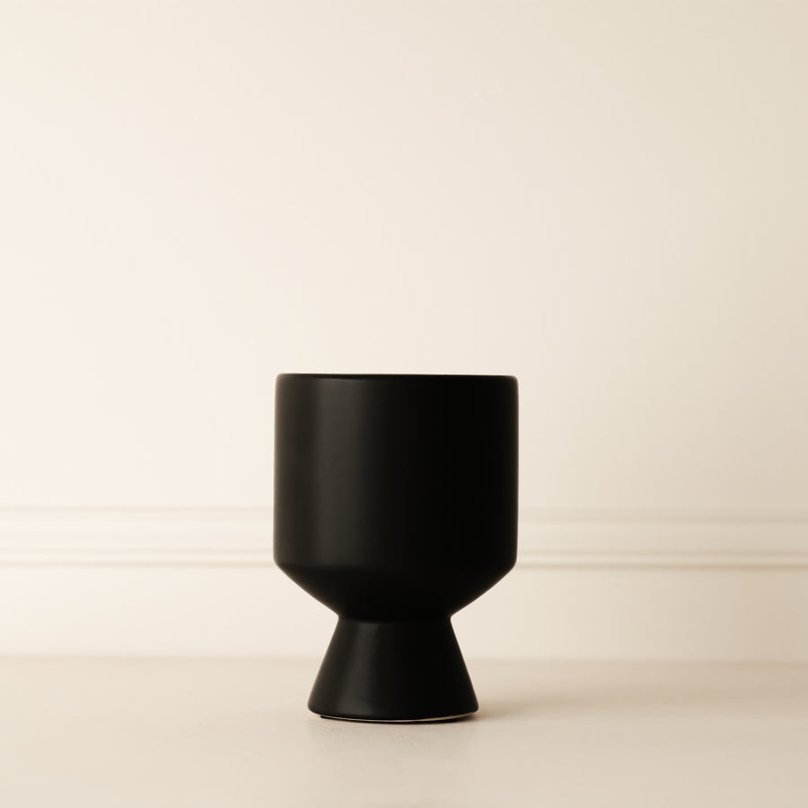 Ceramic Pedestal Vase