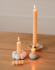 10 inch Soy Wax Butterceam Taper Candles 2pcs/pack