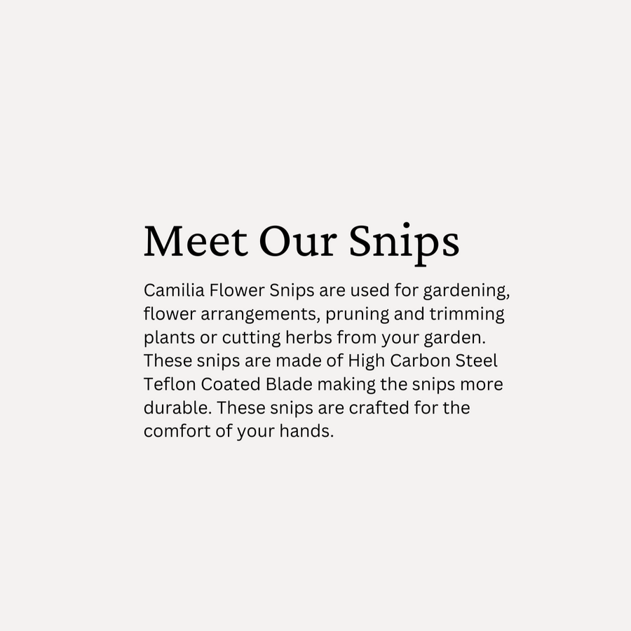 Camilia Flower Snip